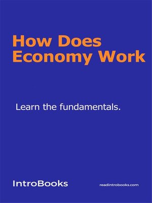 cover image of How does economy work